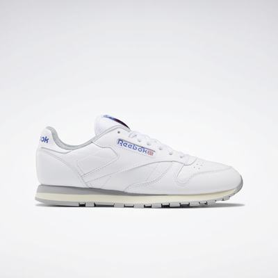 Reebok Women's Classic Leather R12 Shoes White,US-46203